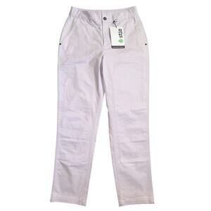 Stio Lavender Fog Organic Cotton Blend Straight Leg Carpenter Pants Size 6 NWT